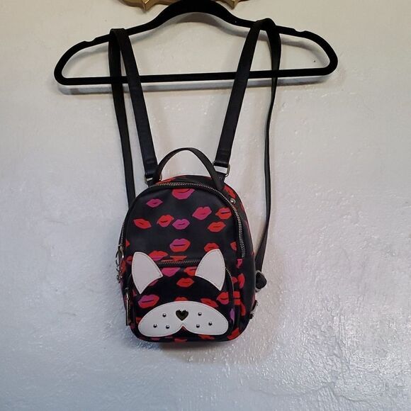 Betsey Johnson Mini Kitsch Backpack Puppy Dog Love - Picture 3 of 15